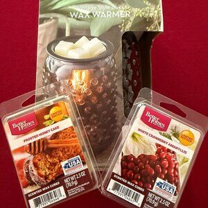 Flameless Bulb Illumination Fragrance Warmer and TWO packages of fragrances